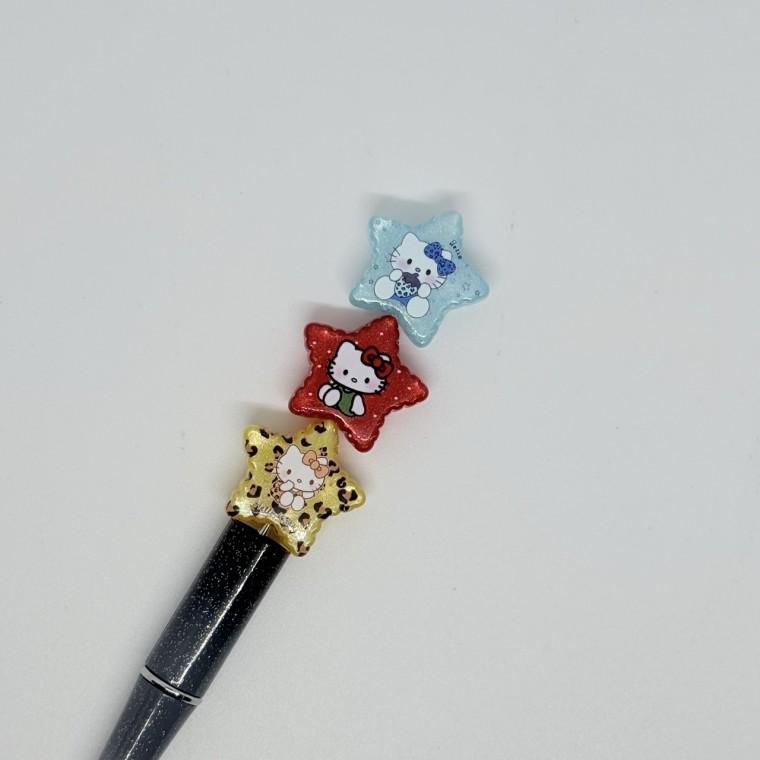 B147 볼펜꾸미기 볼꾸 동대문 꾸미기 DIY 파츠 kt 고양이 스타 별 반짝