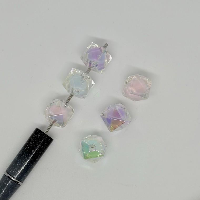 B162 볼펜꾸미기 볼꾸 동대문 꾸미기 DIY 클리어 투명 구슬 사탕 영롱한 공 볼