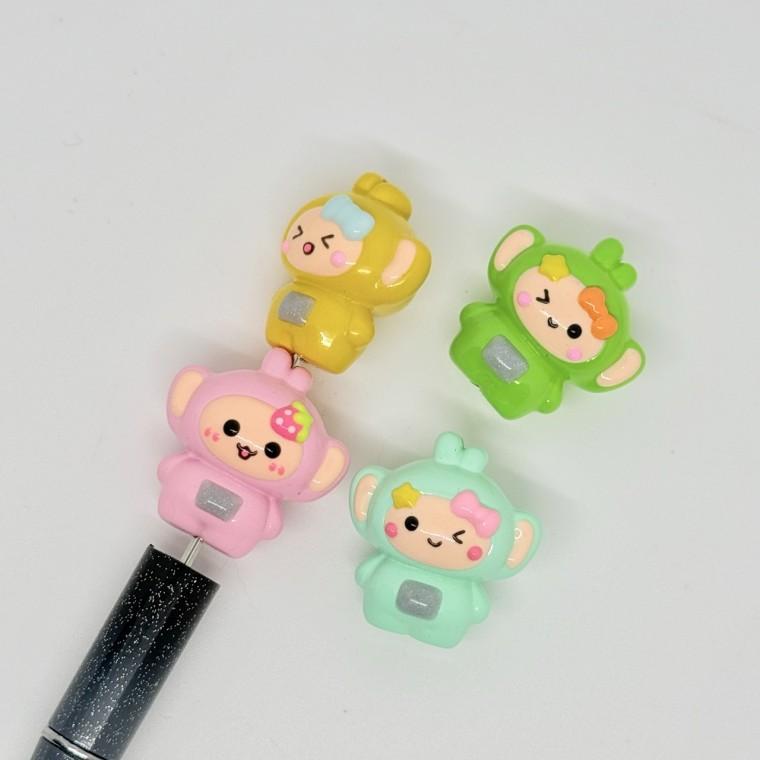 B173 볼펜꾸미기 볼꾸 동대문 꾸미기 DIY 빅사이즈 캐릭터 텔레토비 컬러