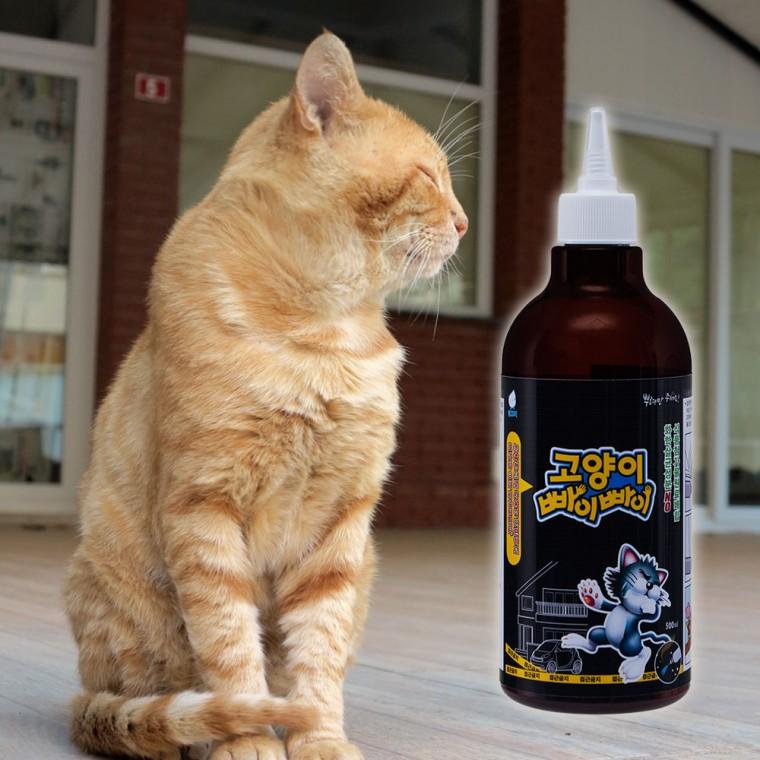 고양이빠이빠이 500ml/유해 소동물 접근금지 퇴치제