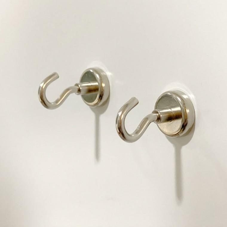 강력 자석후크걸이 12mm/스텐후크자석 마그넷도어후크