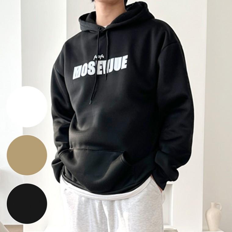 오버핏 긴팔 후드티 봄 가을 겨울 기모 남성 상의