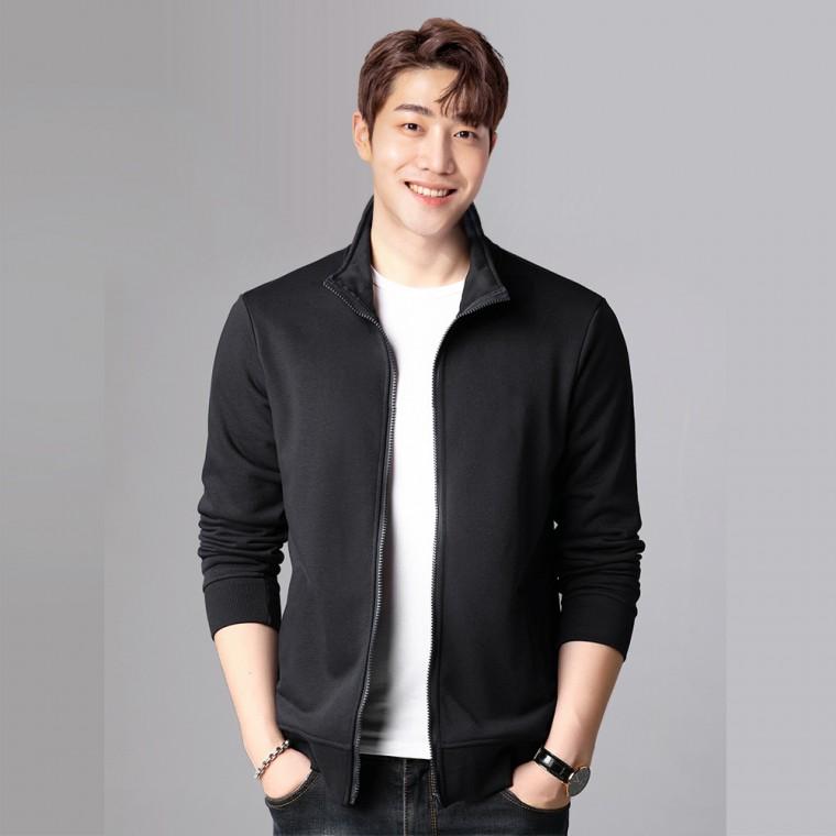 남자 봄 트레이닝 저지 집업 트랙 자켓