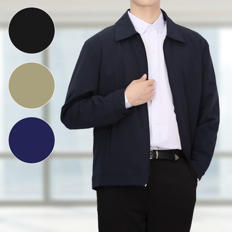 남성 숏 자켓 봄 가을 캐주얼 블레이저 간절기 블루종