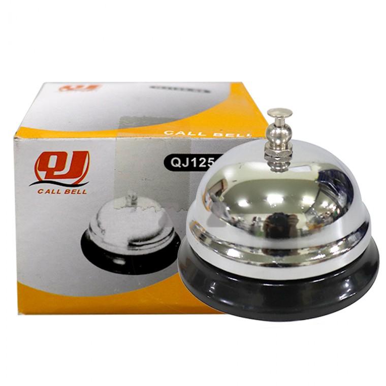 콜벨 QJ125-02-Z/탁상용콜벨/실버콜벨/호출벨/딩동벨/테이블벨/할리갈리종/강아지훈련벨/고양이훈련벨/카운