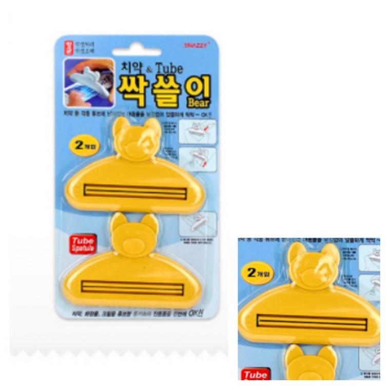 치약튜브 2개 치약짜는거 아이디어상품 튜브링거 치약짜기 튜브짜개