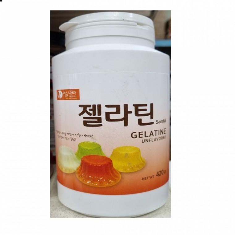 맛의끝맛 이슬나라 젤라틴420g