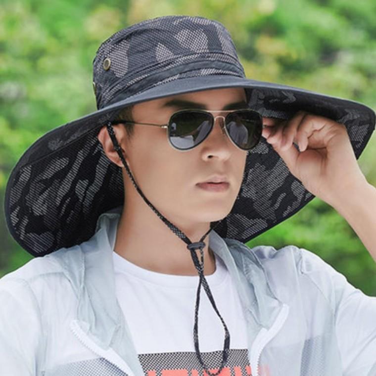 와이드챙 햇빛차단 썬캡 창넓은 여름 모자 버킷햇 빅사이즈모자