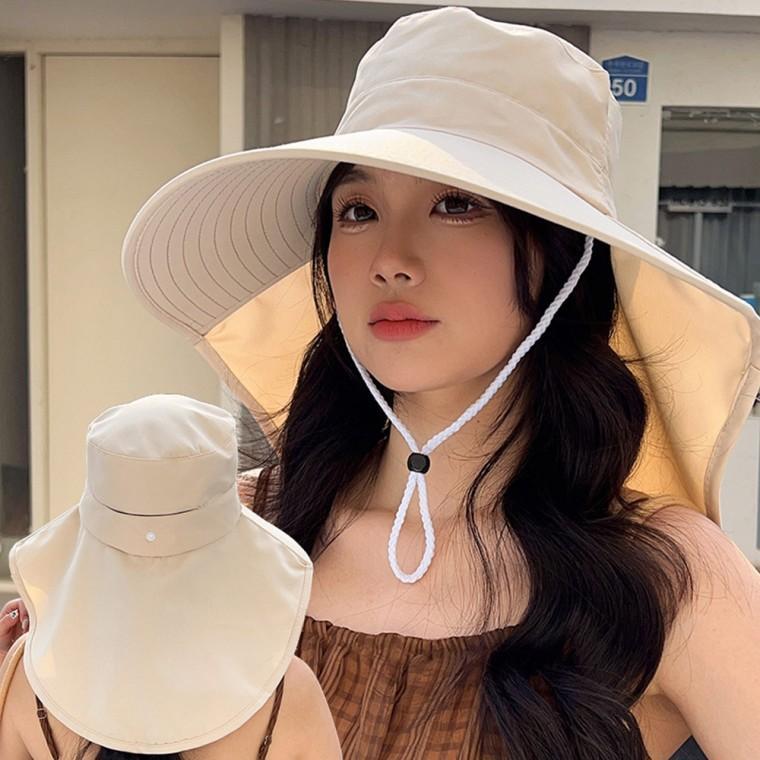 [엠에스]24087 백쉐이드 벙거지/여름모자/바캉스모자/여성모자/벙거지모자/플랩캡모자/패션모자