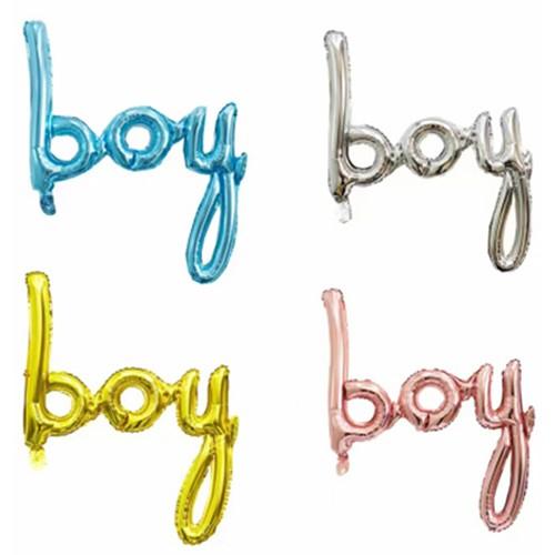 boy 은박 풍선 보이 레터링풍선 파티용품 생일파티 우정여행 사진촬영 프로포즈 기념일 파티용품 셀프촬영