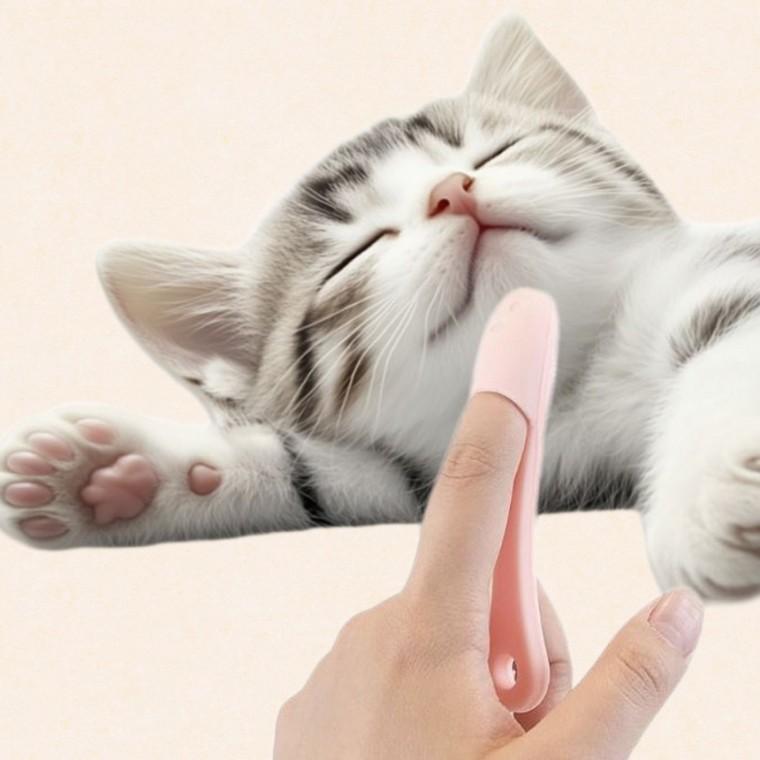 [PK] 고양이 세안 턱드름 실리콘 브러쉬