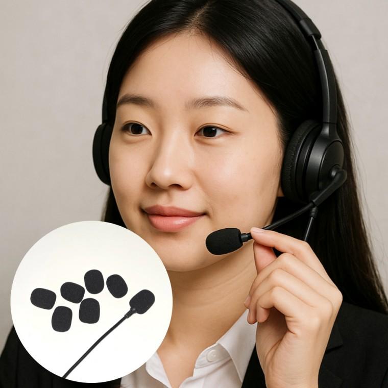 [PK] 헤드셋 미니 핀 마이크 스펀지 커버
