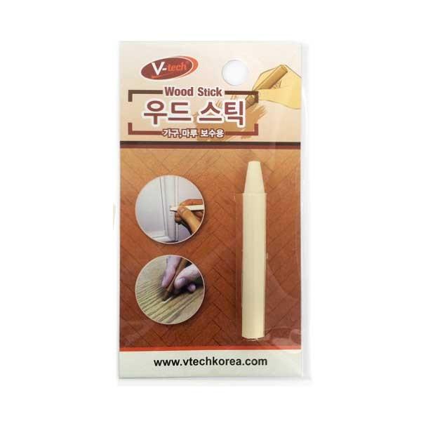 VT-071 우드스틱 1호 밝은미색 가구 마루 목재 보수