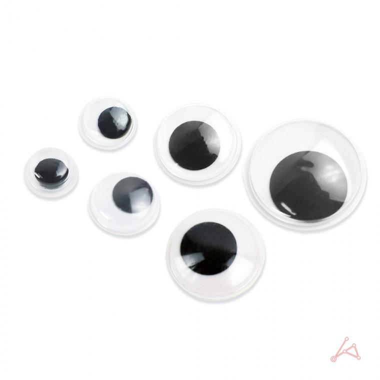 인형눈(스티커) 8mm