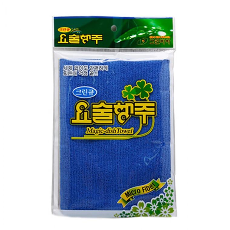 크린큐 요술행주 1P 색상랜덤 극세사 매직타올 걸레