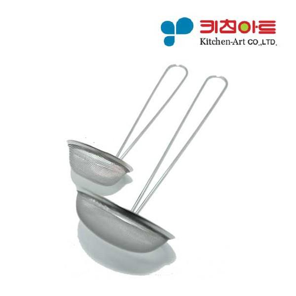 뉴 키친아트 거품국자 소 채망 뜰채 건지개망 거품망