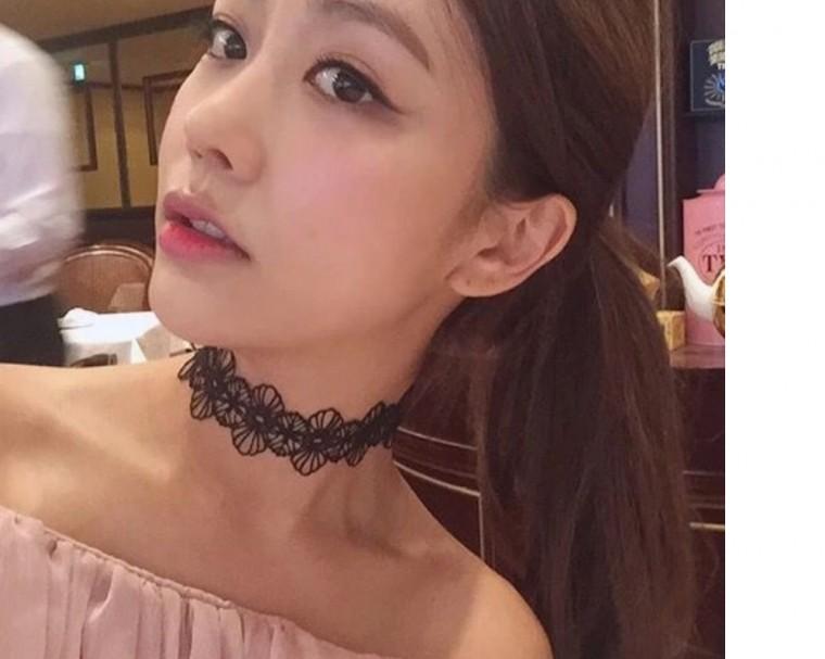 레이스업 카라 초커 목걸이 2type