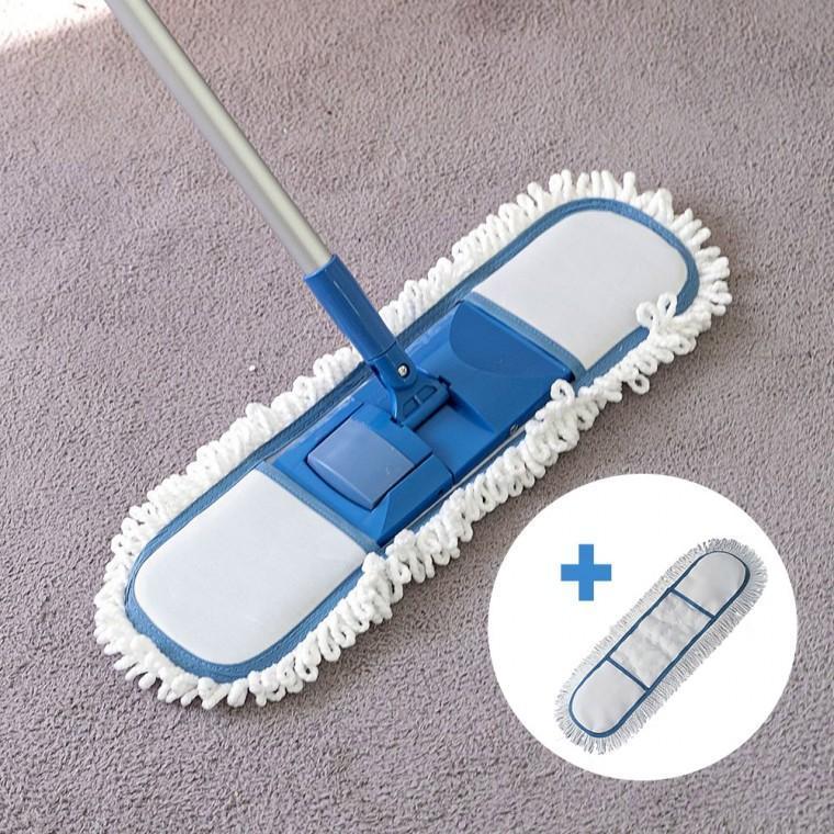 초극세사 가로방걸레 대형+교체용 걸레 1P / 밀대걸레