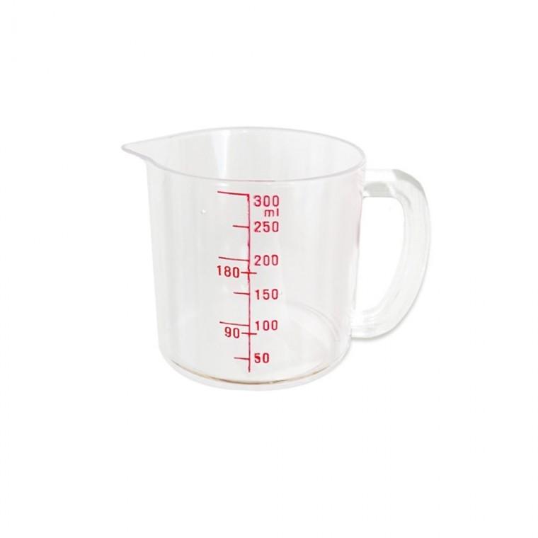계량컵 300ml 플라스틱계량컵 눈금컵 핸들비커