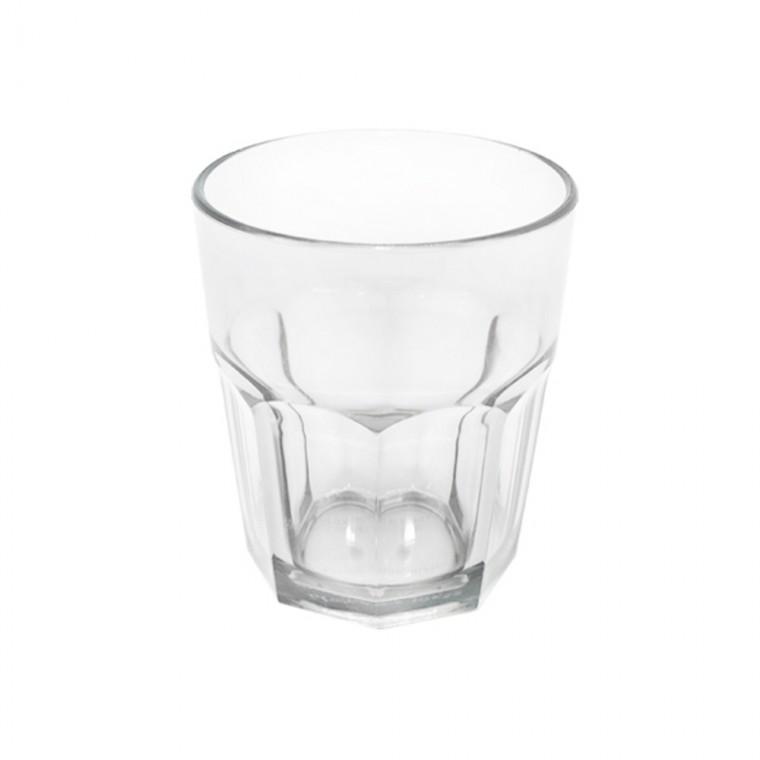 PC 팔각컵 투명 270mL 안깨지는 플라스틱 식당컵 업소용컵 물컵