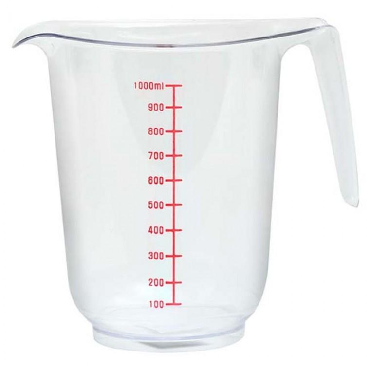 계량컵 1000ml 플라스틱계량컵 눈금컵 핸들비커
