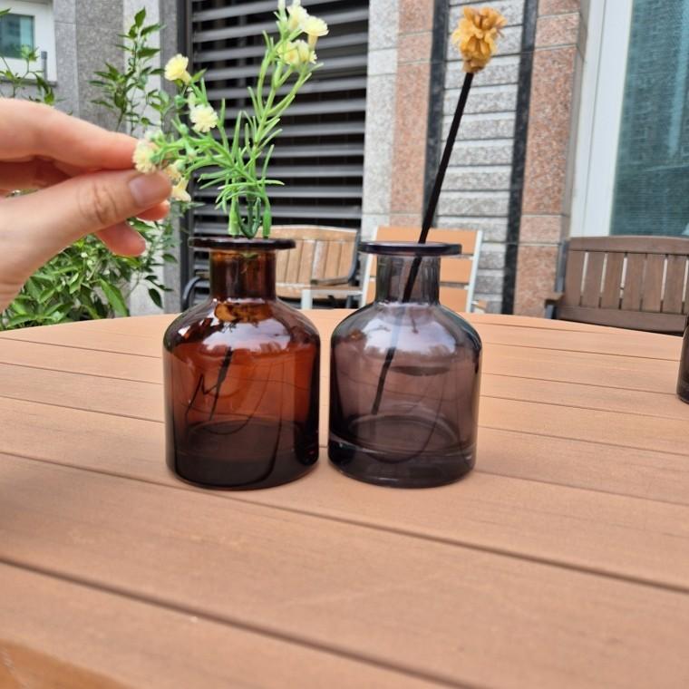 2컬러 150ml 향수 디퓨저 유리병 테이블 장식