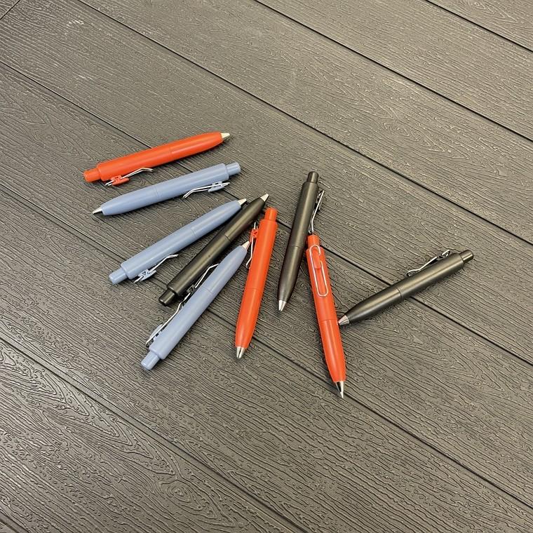 클립형 몽땅볼펜 젤잉크 중성펜 0.5mm