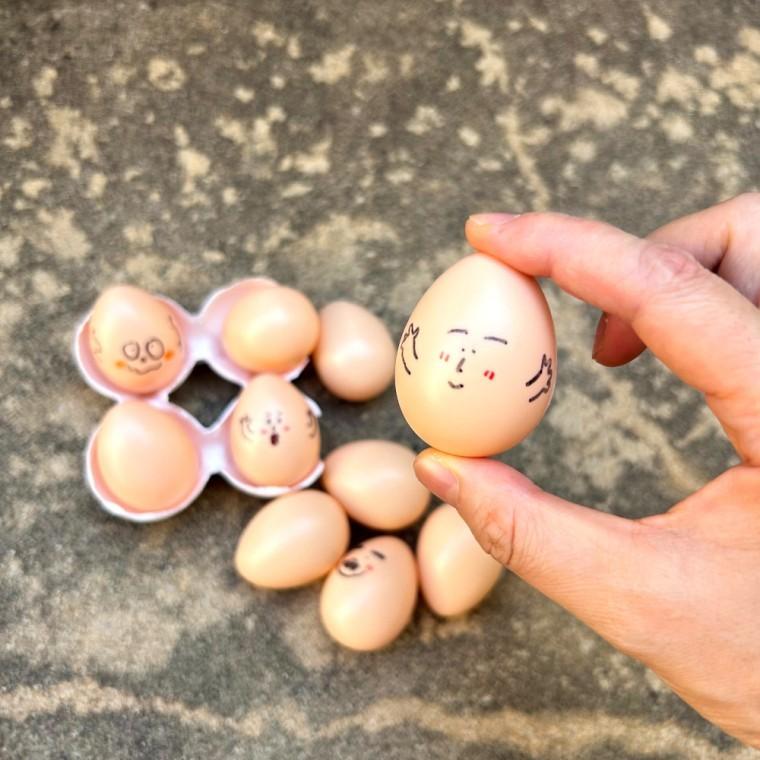 모형초란 가짜 계란 부활절 꾸미기