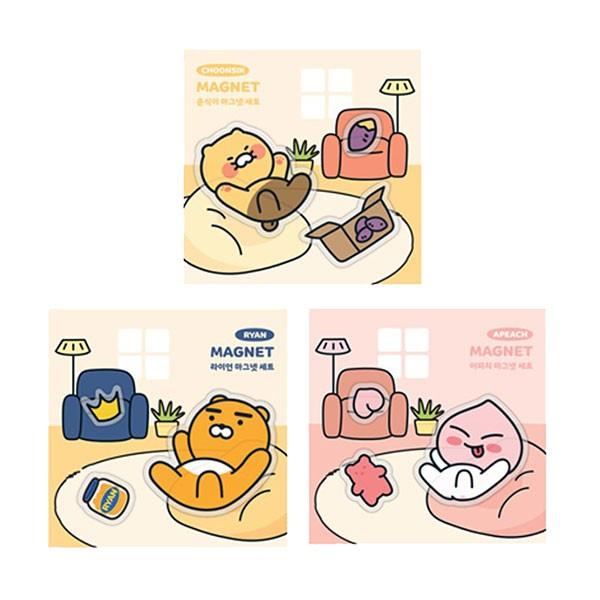 카카오프렌즈 아크릴 마그넷 자석 세트