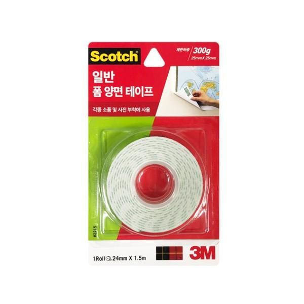 스카치 일반 폼 양면 테이프 2215 24mm x 1.5m