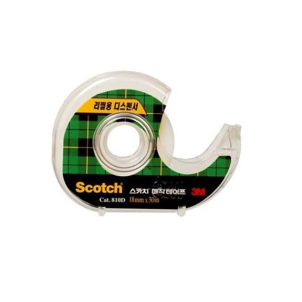 스카치 디스펜서 매직 테이프 810D 12mm x 20m