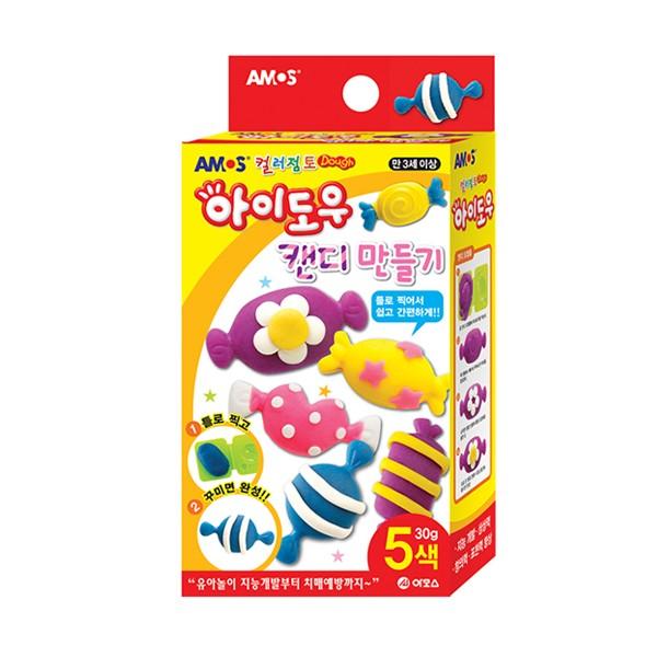아모스 아이도우 컬러점토 캔디만들기