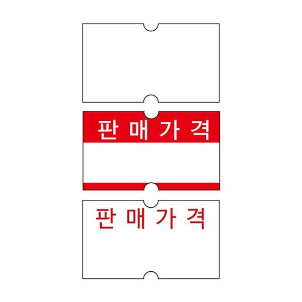 모텍스 가격표시기 MX-5라벨지 리필 용지 (20롤)