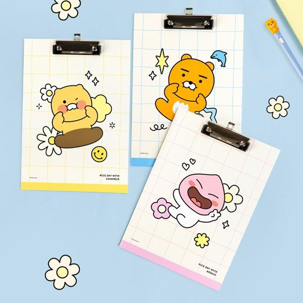 카카오프렌즈 세이치즈 A4 클립보드
