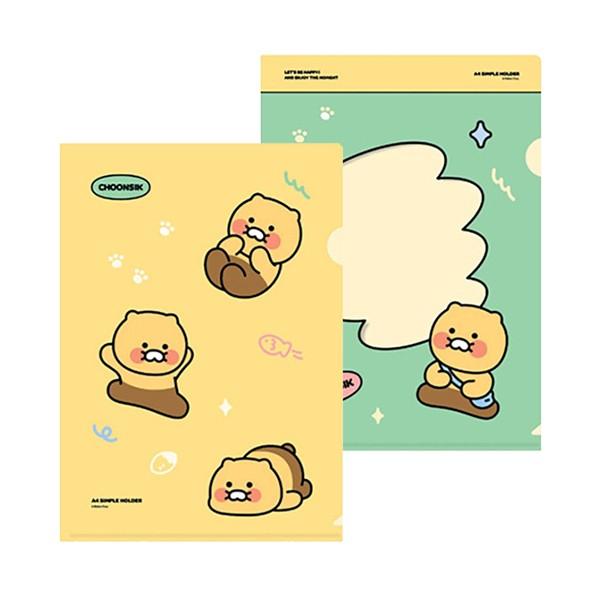 카카오프렌즈 춘식이 L홀더 화일 파일 (10개입)