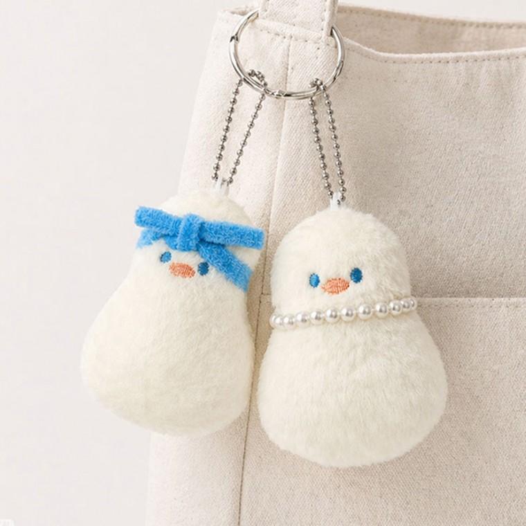 오리 인형 키링 .
