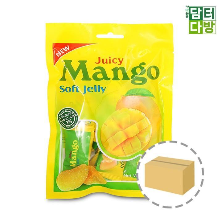 쥬시 망고 소프트 젤리 100g 1BOX (24개입)