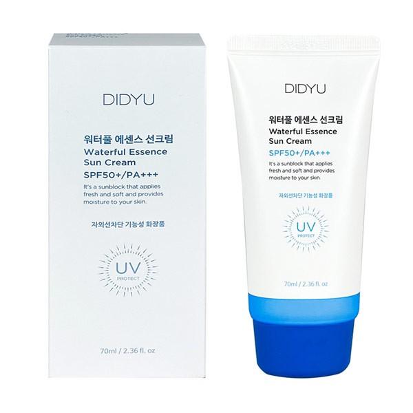 디쥬 워터풀 에센스 선크림 70ml -TJ 선크림 선블럭 선블록 화장품 자외선차단 자외선 햇빛차단제 썬크림