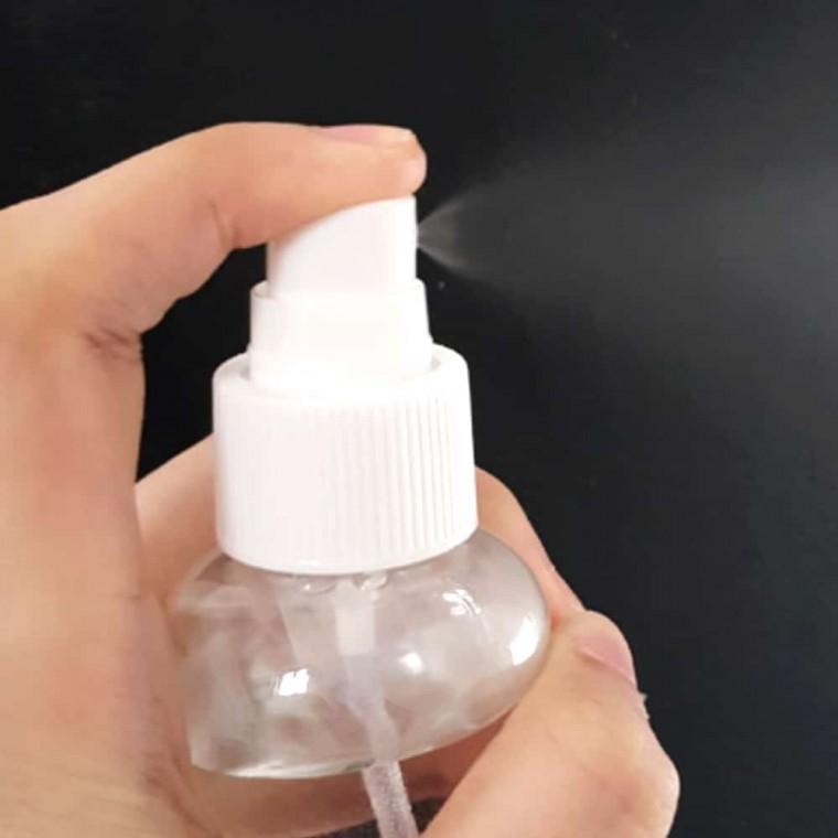 혜명마트 투명 용기 120ml 분사 휴대용화장품공병 휴대용용기 투명공용기 오일병