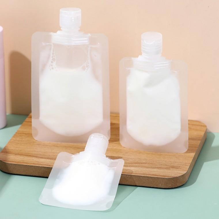 휴대용 소분 비닐팩 파우치 용기 50ml