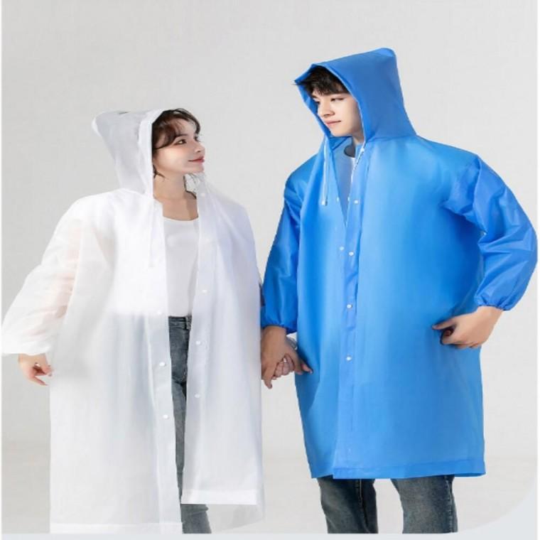 남여공용 장마철 활용도 높은 다회용 휴대용 레인코트
