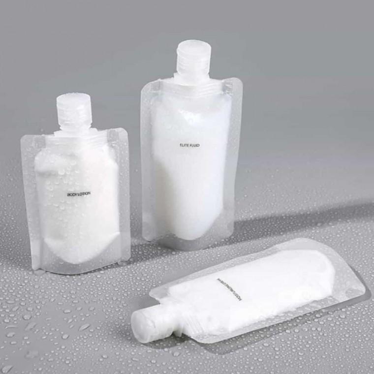 집소 휴대용 소분 용기 30ml 플라스틱용기 PP백 플라스틱포장용기