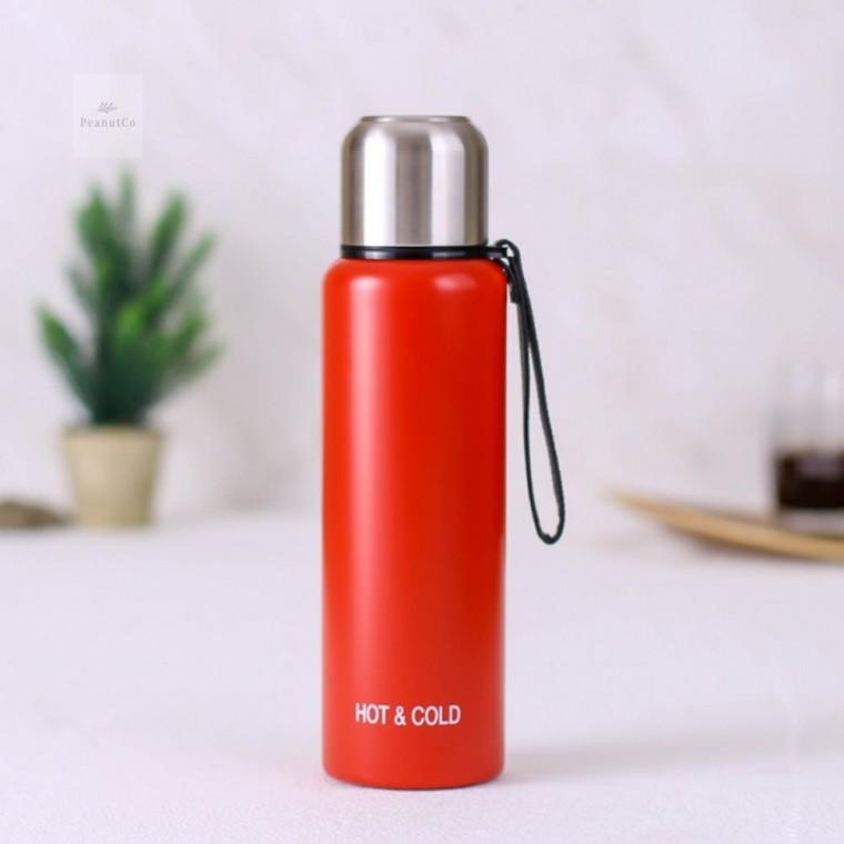 거름망 보온병 물 커피 차 보온 보냉 물병 800ml 레드 차량용텀블러 휴대용스텐물병 스테인리스텀블러