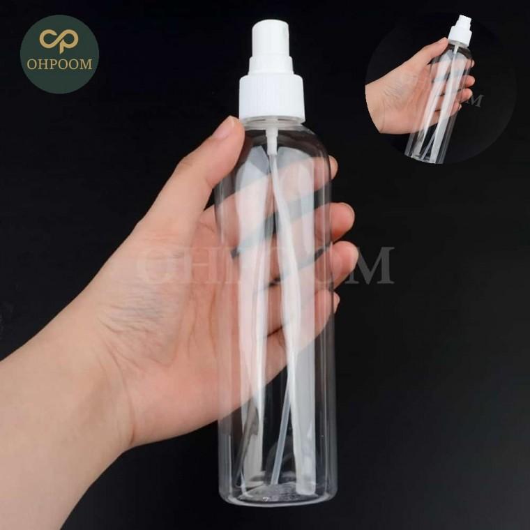 여행향수공병 탈취제소분공병 클렌징소분용기 미니스프레이공병 휴대용공병스프레이 250ml 스프레이형 투명
