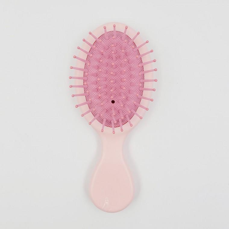 혜명잡화몰 휴대용 쿠션 볼륨 헤어 브러쉬 쿠션헤어브러쉬 쿠션빗 미니헤어브러쉬 머리빗 곱슬머리빗