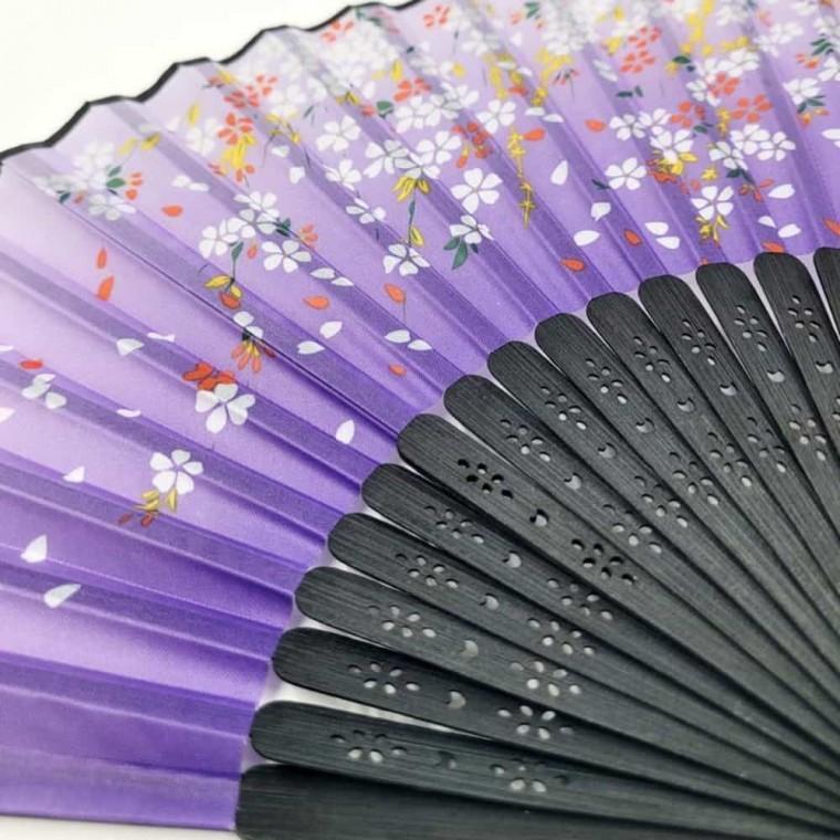 일본수채화 부채 6디자인 접부채 여름부채 휴대용부채