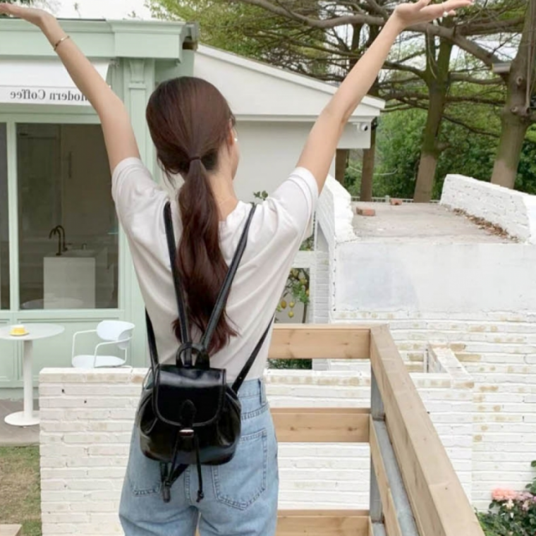작고 아담한 미니 사이즈 러블리컬러 뿜뿜 백팩