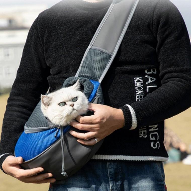 애견 이동 강아지슬링백 반려견 개가방 탈출금지