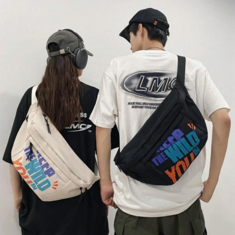슬링백 크로스 가방 여행 나일론 캐주얼 데일리