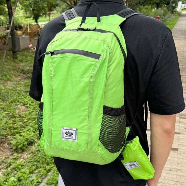 접이식 백팩 헬스 등산 운동 여행 배낭 가방 연그린 여행용백팩 여행백팩 헬스백팩
